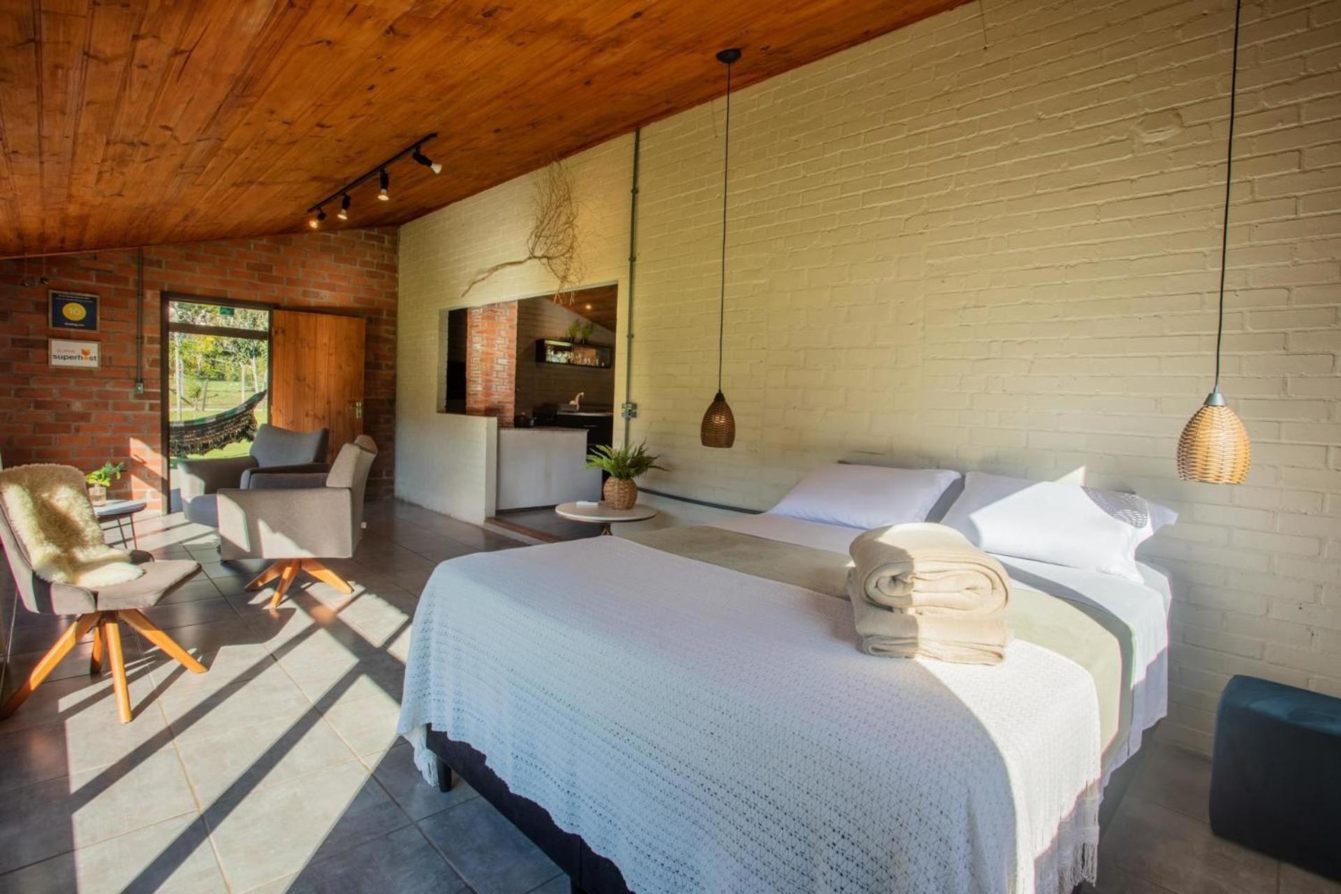 Cabana No Campo Caminho Do Salto Ventoso Farroupilha Ngoại thất bức ảnh